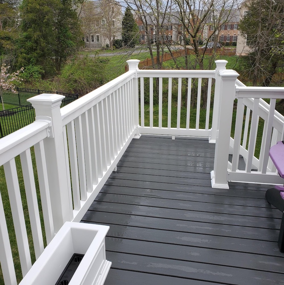 All new decking.